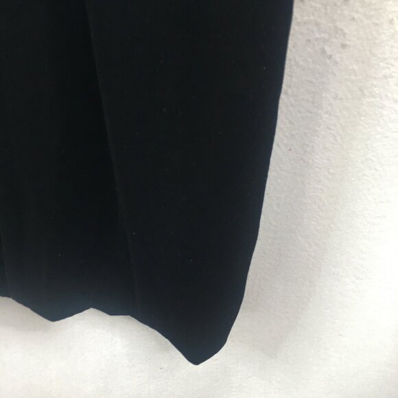 Vintage Lawrence Dress Womens 4 Blue Black Ruched Event Neiman Marcus Cocktail - Picture 9 of 16